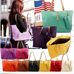 New Womens Faux Leather Fashion Messenger Handbag